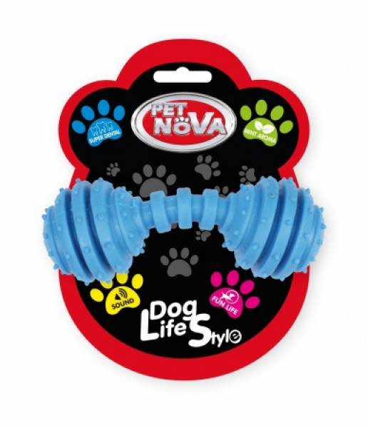 DOG LIFE STYLE Dentalhantel 12 cm, Minzaroma